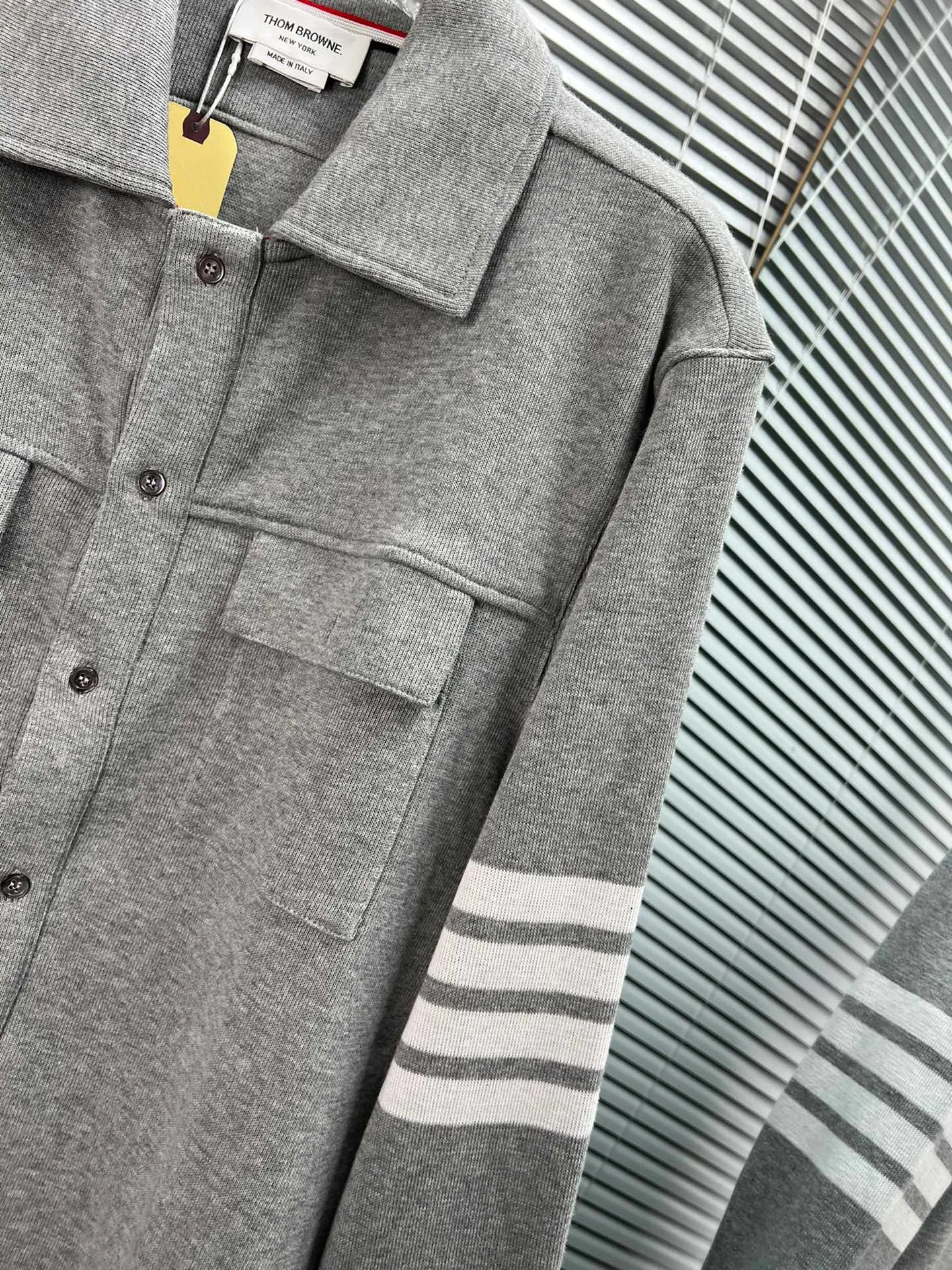 THOM BROWNE New Arrival ！ ：Gray Blue Sizes：1.2.3.4.